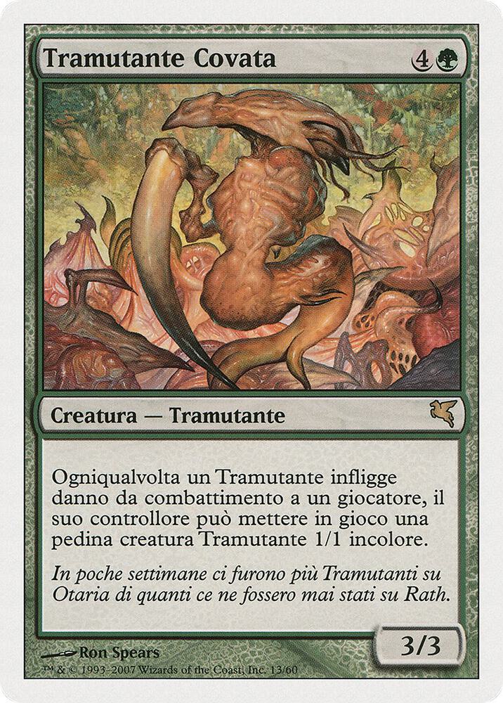 Brood Sliver (Italian) - "Tramutante Covata" card image