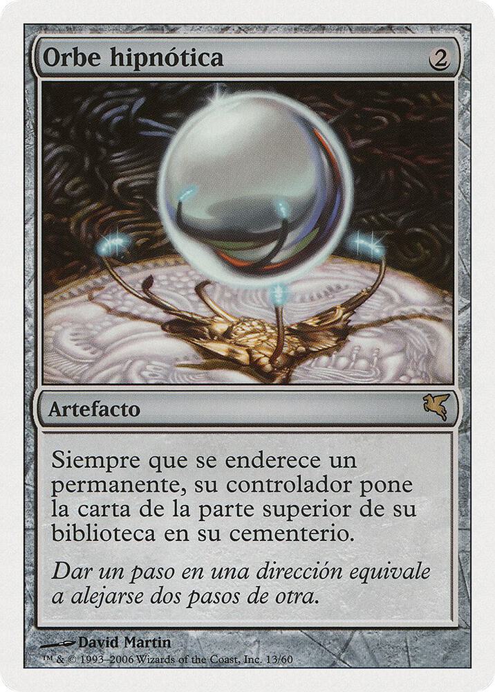 Mesmeric Orb (Spanish) - "Orbe hipnótica" card image