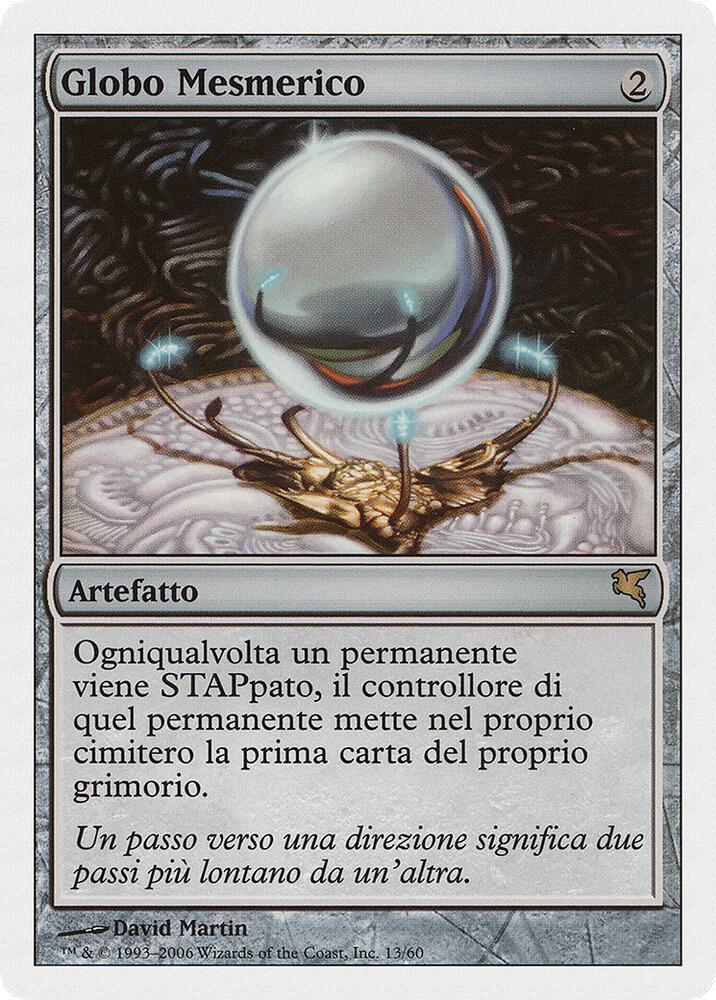 Mesmeric Orb (Italian)- "Globo Mesmerico" card image