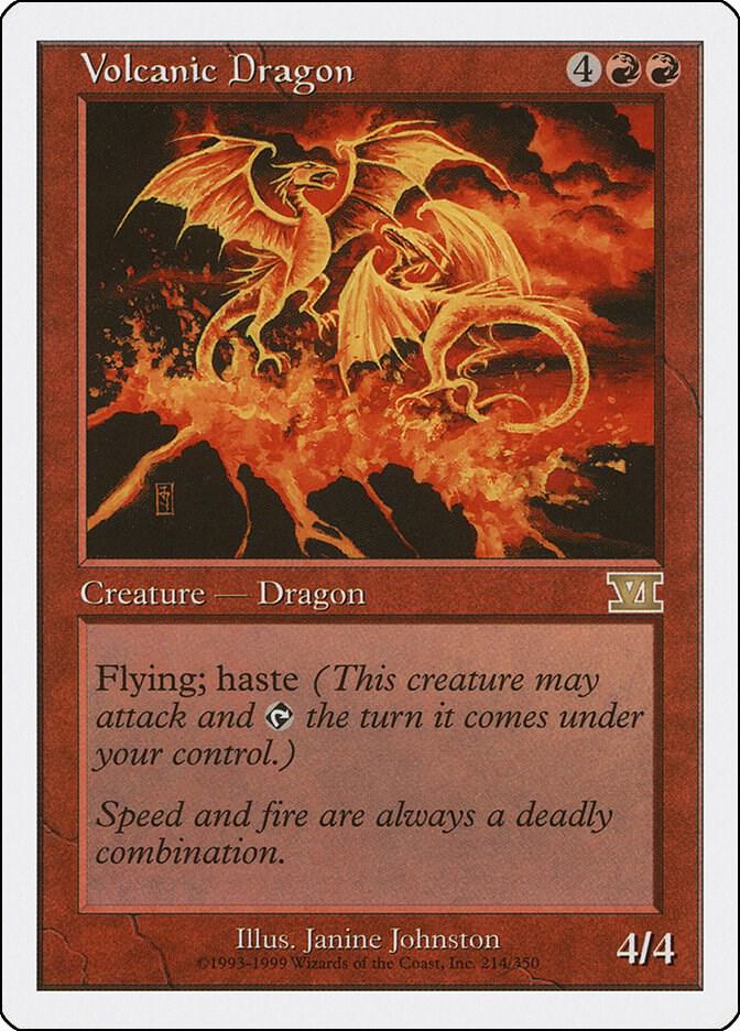 Volcanic Dragon card image
