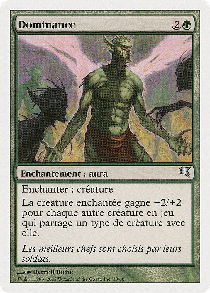 Alpha Status (French) - "Dominance" card image