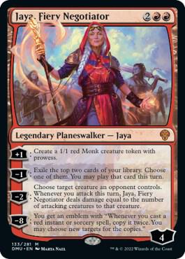 Jaya, Fiery Negotiator card image