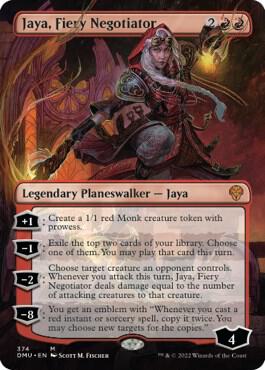 Jaya, Fiery Negotiator (Borderless) card image