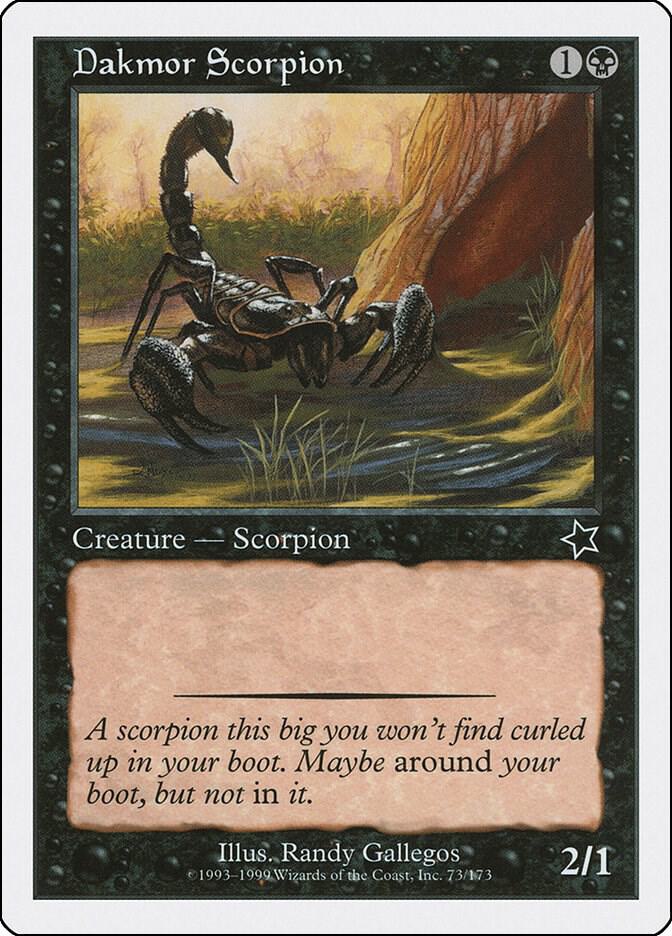 Dakmor Scorpion card image
