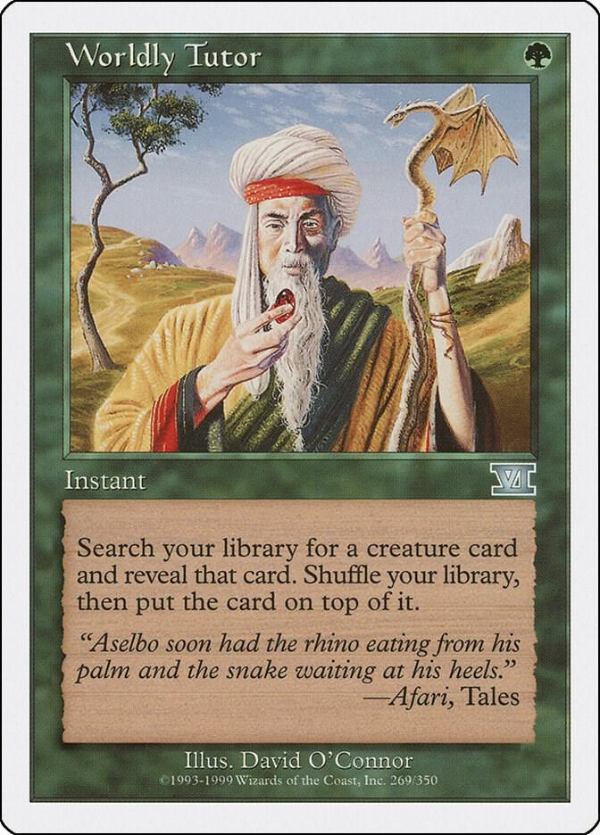 Worldly Tutor card image