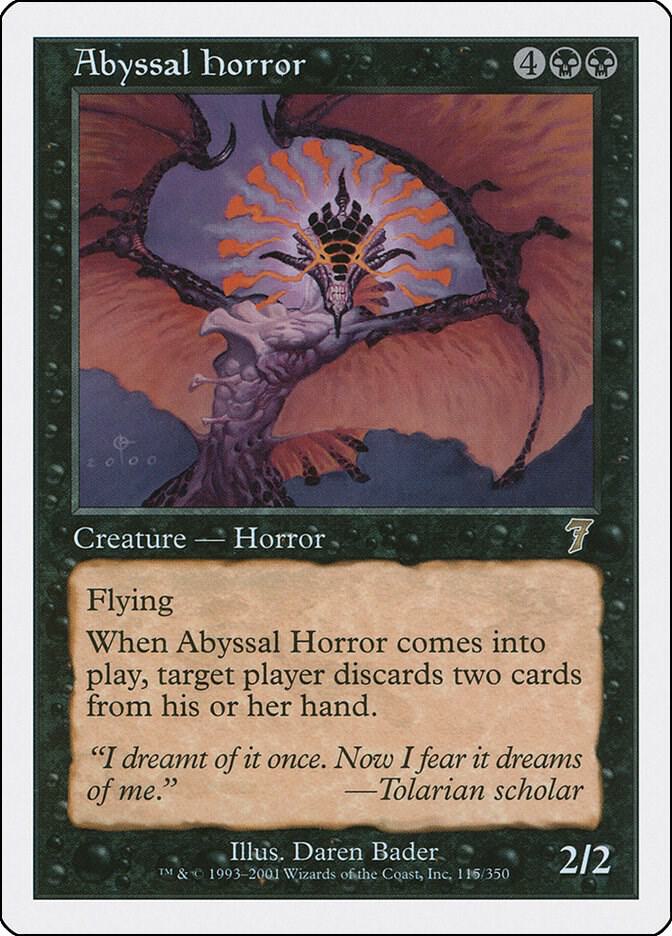 Abyssal Horror card image