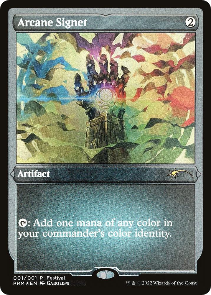 Arcane Signet (Foil Etched) card image