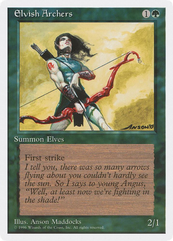 Elvish Archers card image