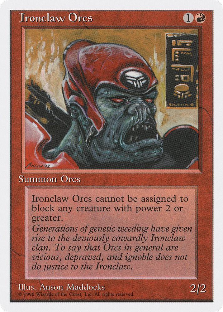 Ironclaw Orcs card image