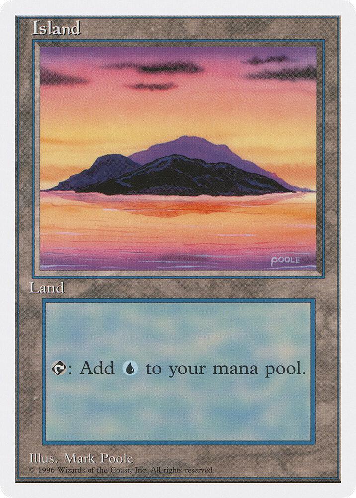 Island (A) card image