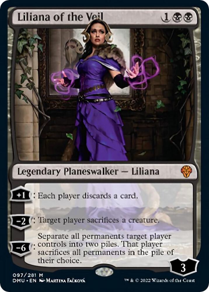 Liliana of the Veil card image