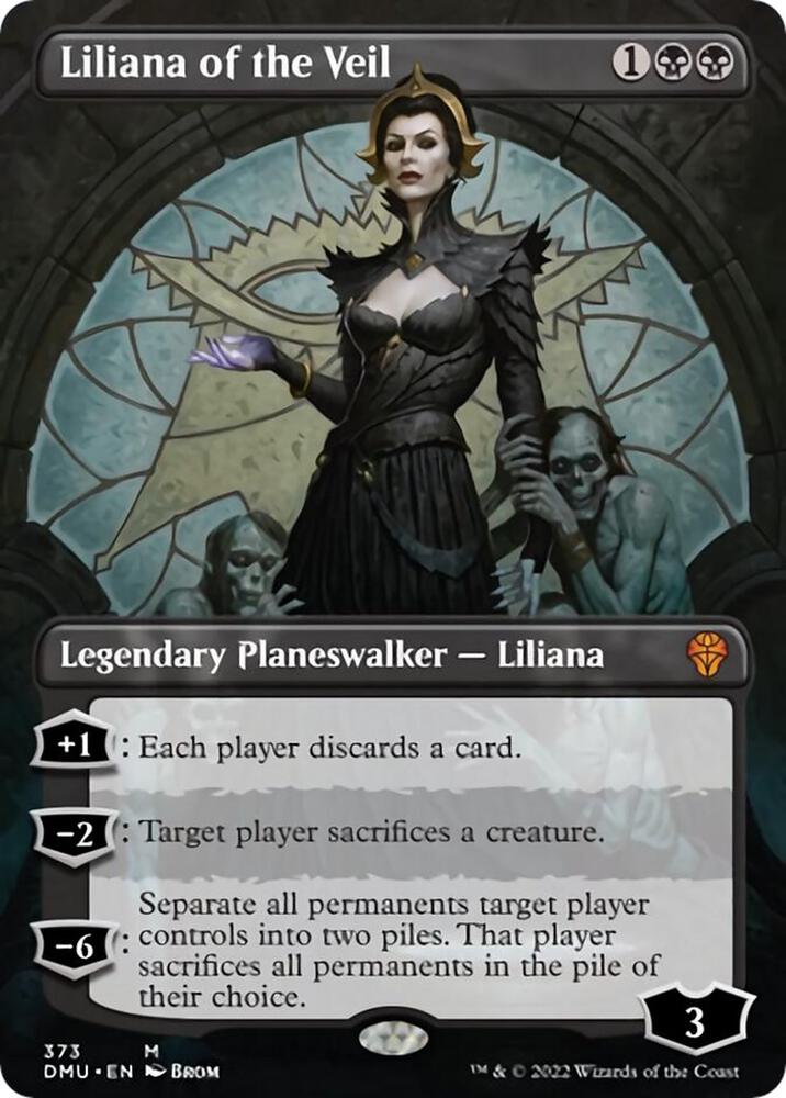 Liliana of the Veil (Borderless) card image