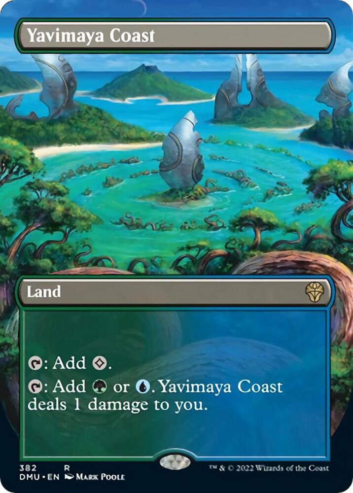 Yavimaya Coast (Borderless) card image