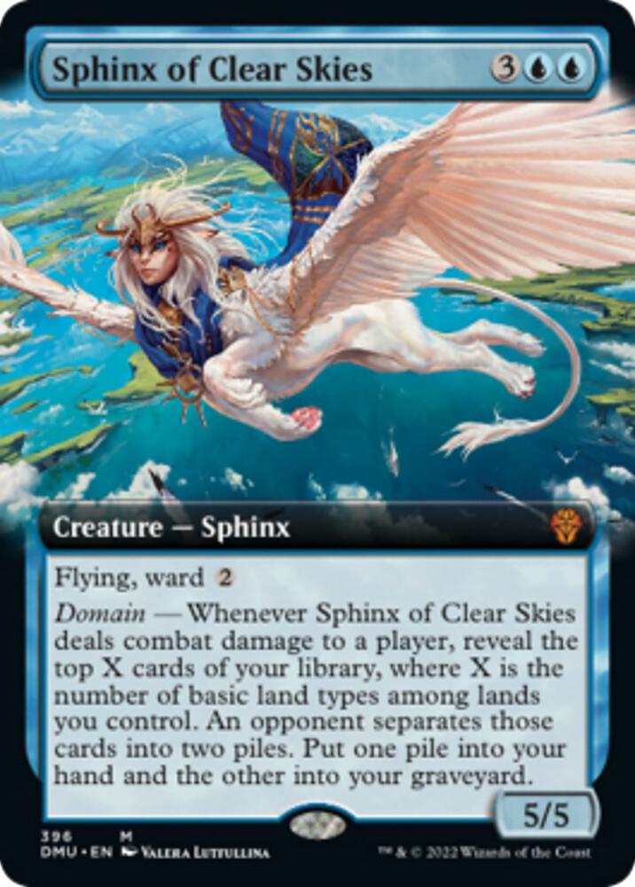 Sphinx of Clear Skies (Extended Art) card image