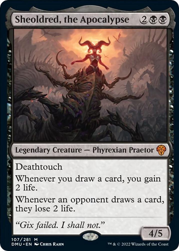 Sheoldred, the Apocalypse card image