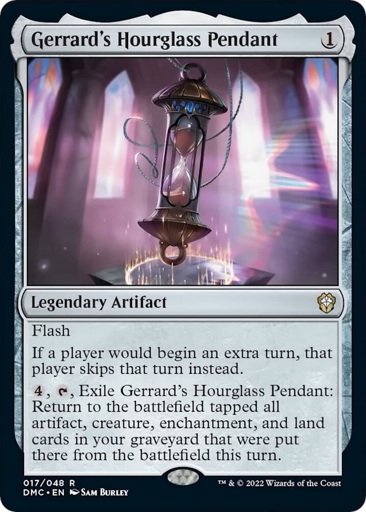 Gerrard's Hourglass Pendant card image