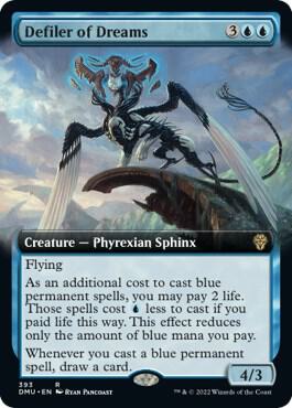Defiler of Dreams (Extended Art) card image