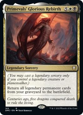Primevals' Glorious Rebirth card image
