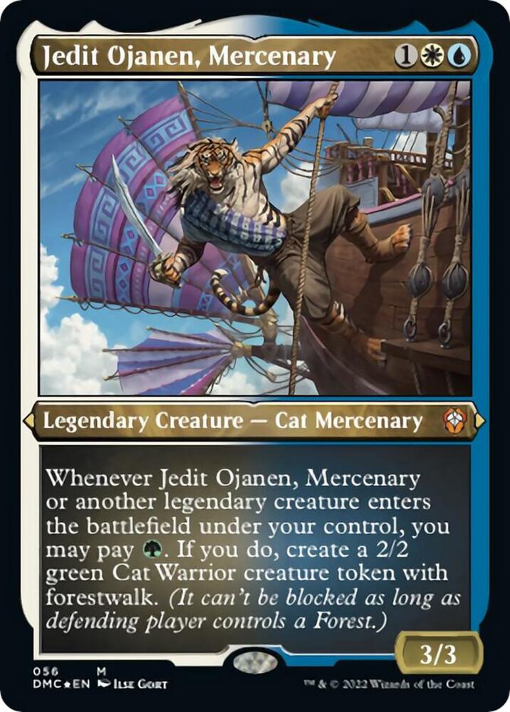 Jedit Ojanen, Mercenary (Foil Etched) card image