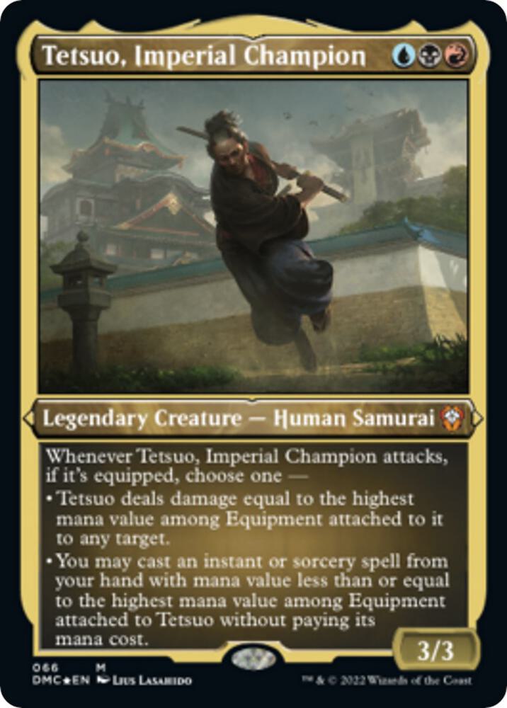 Tetsuo, Imperial Champion (Foil Etched) card image