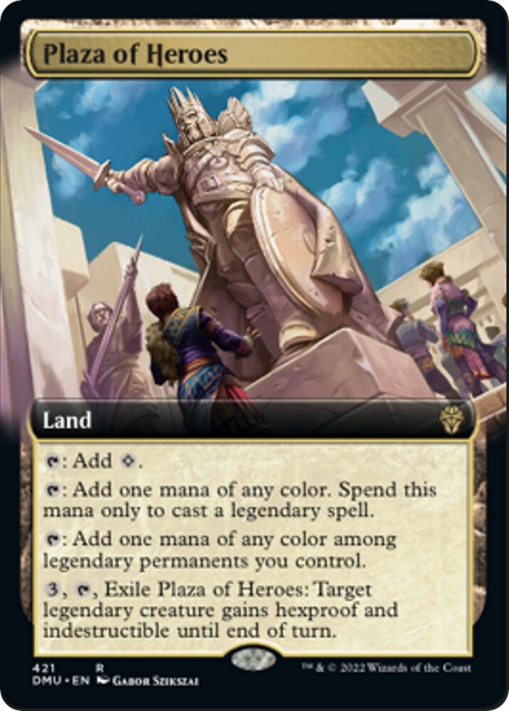 Plaza of Heroes (Extended Art) card image