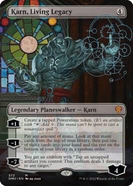 Karn, Living Legacy (Borderless) card image