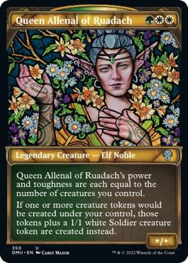 Queen Allenal of Ruadach (Textured Foil) card image