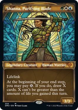 Shanna, Purifying Blade (Textured Foil) card image