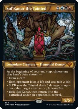 Sol'Kanar the Tainted (Textured Foil) card image