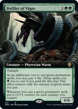 Defiler of Vigor (Extended Art) card image