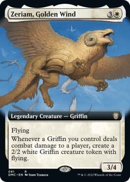 Zeriam, Golden Wind (Extended Art) card image