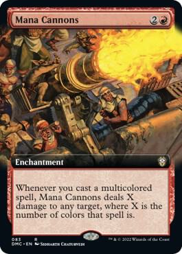 Mana Cannons (Extended Art) card image