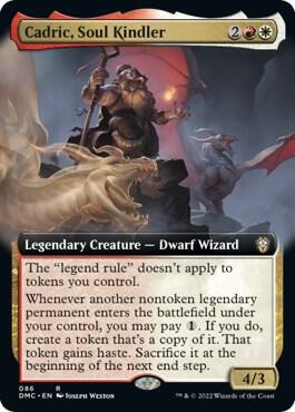 Cadric, Soul Kindler (Extended Art) card image