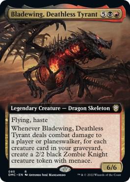 Bladewing, Deathless Tyrant (Extended Art) card image