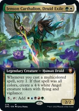 Jenson Carthalion, Druid Exile (Extended Art) card image