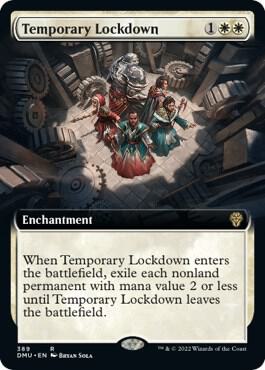 Temporary Lockdown (Extended Art) card image