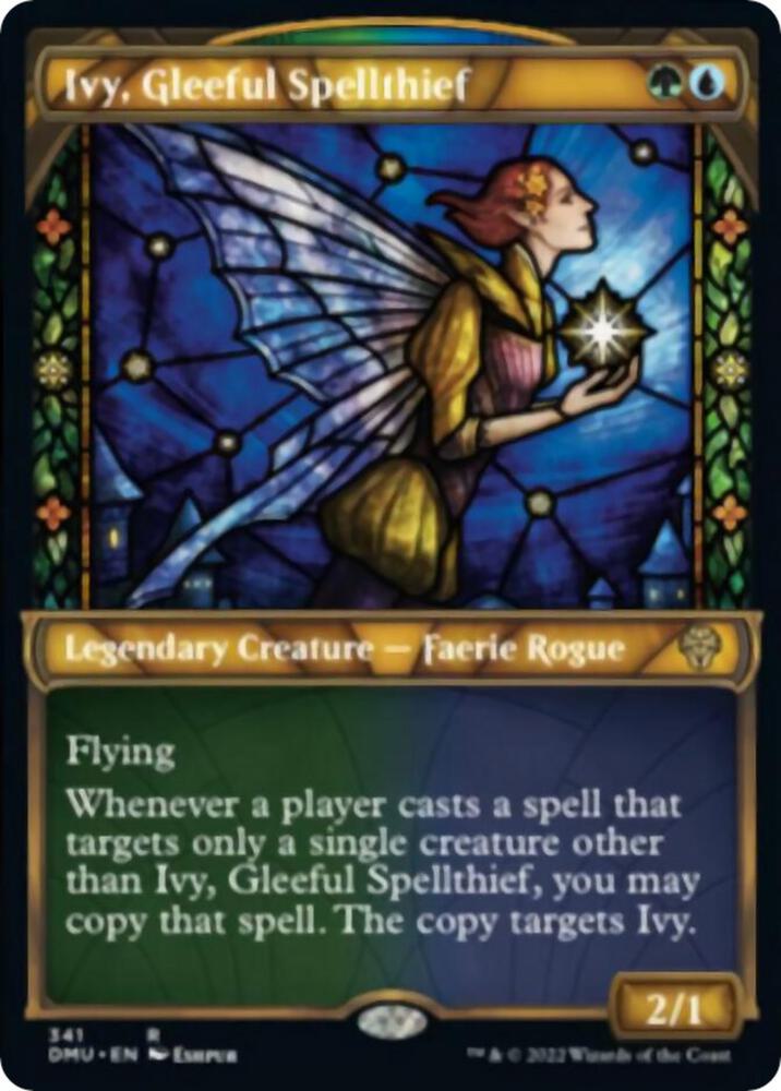 Ivy, Gleeful Spellthief (Textured Foil) card image