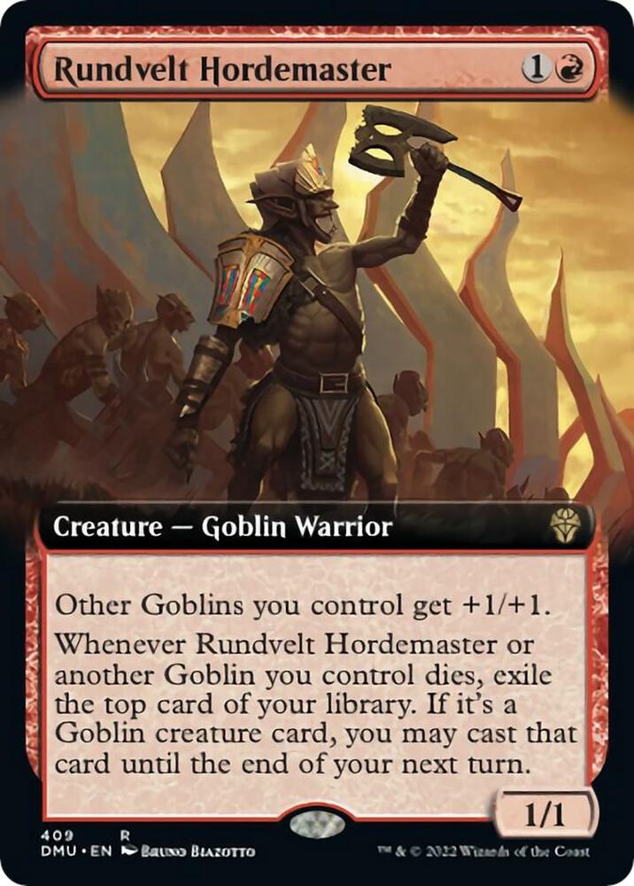 Rundvelt Hordemaster (Extended Art) card image