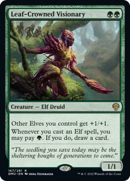 Leaf-Crowned Visionary card image