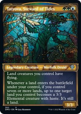 Tatyova, Steward of Tides (Textured Foil) card image