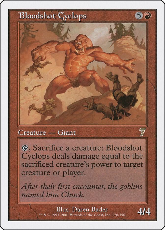 Bloodshot Cyclops card image