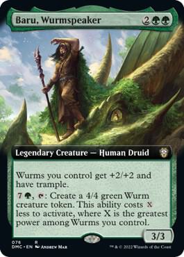 Baru, Wurmspeaker (Extended Art) card image