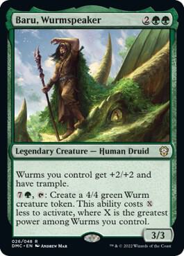 Baru, Wurmspeaker card image