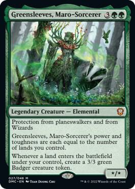 Greensleeves, Maro-Sorcerer card image