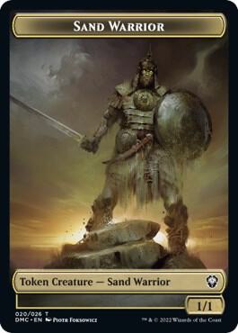 Sand Warrior Token card image