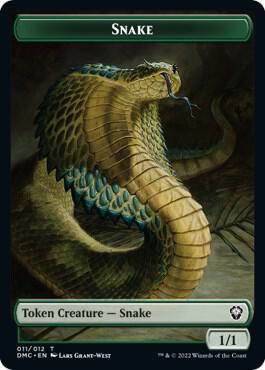 Snake // Egg Double-Sided Token card image