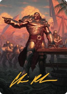 Karn, Living Legacy Art Card (1/81) (Gold-Stamped Signature) card image