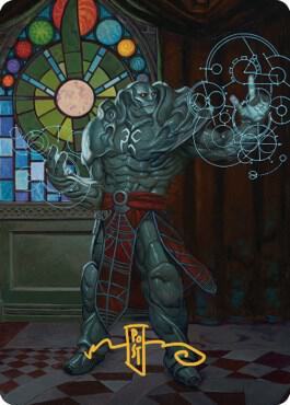 Karn, Living Legacy Art Card (2/81) (Gold-Stamped Signature) card image