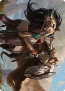 Knight of Dawn's Light Art Card card image