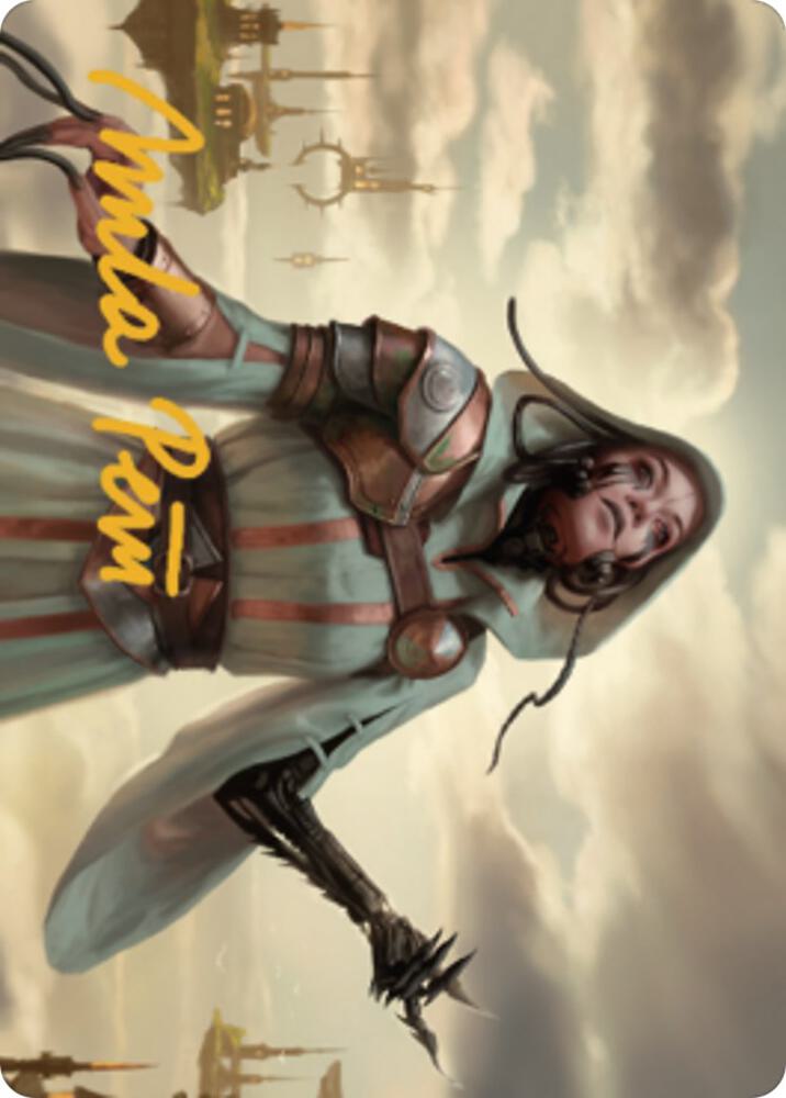 Phyrexian Missionary Art Card (Gold-Stamped Signature) card image